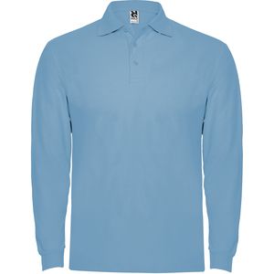 Roly PO6635 - ESTRELLA L/S Long-sleeve polo shirt with ribbed collar and cuffs