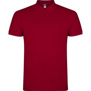 Roly PO6638 - STAR Short-sleeve polo shirt for men Garnet