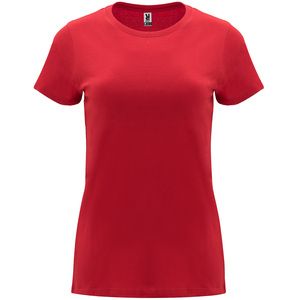 Roly CA6683 - CAPRI Fitted short-sleeve t-shirt for women Red