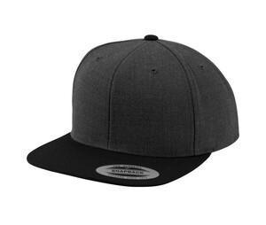 Flexfit 6089MT - Bicolor Snapback Cap Charcoal/ Black