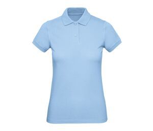 B&C BC401 - Inspire polo women Sky Blue