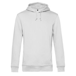 B&C BCU33B - Organic Hoodie White