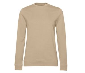 B&C BCW02W - Round neck sweatshirt Desert