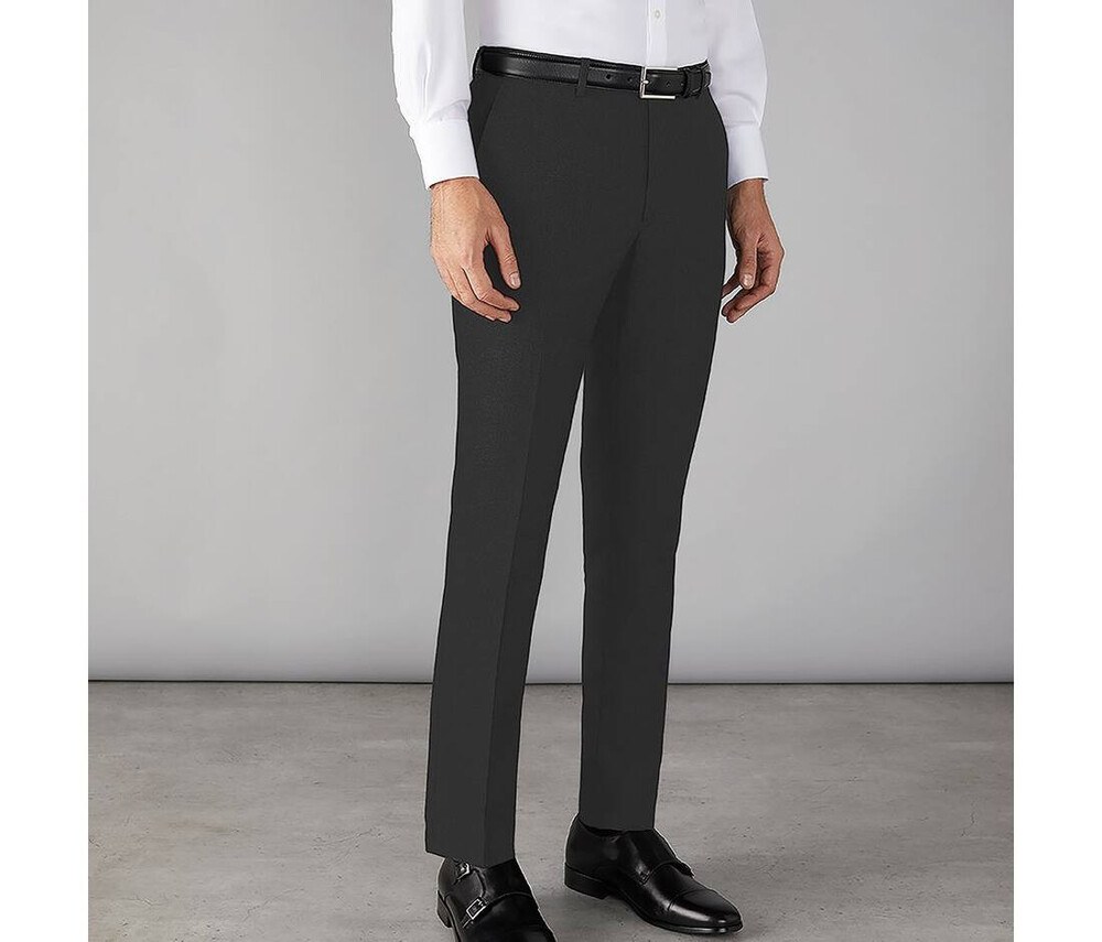 CLUBCLASS CC1003 - Edgware Men's Slim Fit Suit Pants