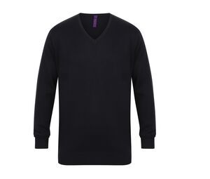 Henbury HY720 - V-neck sweater man Navy