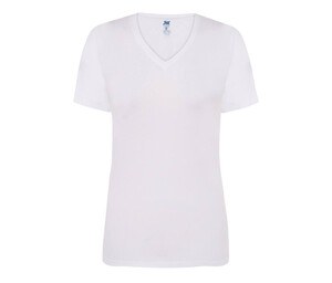 JHK JK158 - V-neck woman 145 T-shirt White