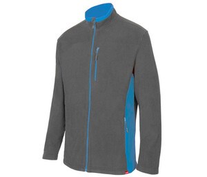 VELILLA V1504 - VESTE POLAIRE BICOLORE Grey / Sky Blue