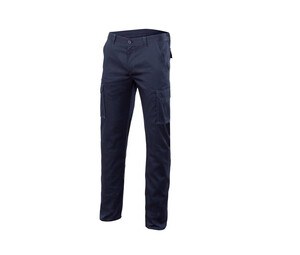 VELILLA V3002S - Multipoche stretch pants Navy