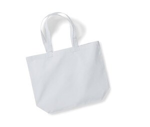 Westford mill WM265 - Organic cotton maxi shopping bag  Light Grey