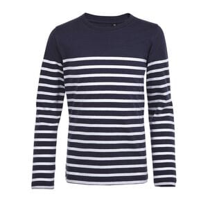 SOLS 03101 - Matelot Lsl Kids Kids Long Sleeve Striped T Shirt