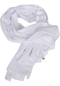 Build Your Brand BY063 - Jersey Scarf White