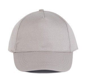 K-up KP116 - COTTON CAP - 5 PANELS Light Grey