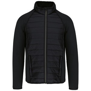Proact PA233 - Dual-fabric sports jacket Black / Black