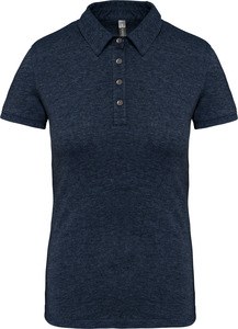 Kariban K263 - Ladies' short sleeved jersey polo shirt French Navy Heather