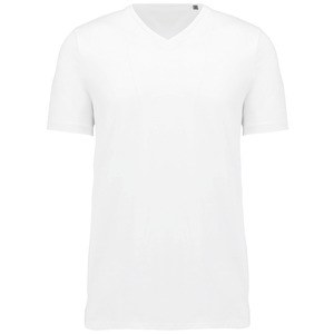 Kariban K3002 - Men's Supima® V-neck short sleeve t-shirt White