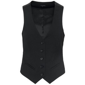 Kariban K502 - Ladies' waistcoat Black