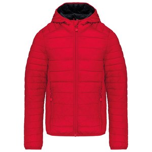 Kariban K6112 - Kids' lightweight hooded down jacket Red