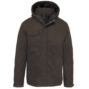 Kariban K627 - Parka with hood Deep khaki