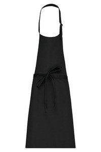 Kariban K895 - Cotton apron without pocket Black