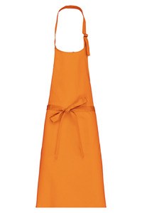 Kariban K895 - Cotton apron without pocket Orange