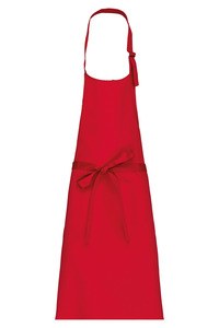 Kariban K895 - Cotton apron without pocket Red