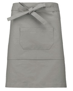 Kariban K898 - Mid-length cotton apron Light Grey