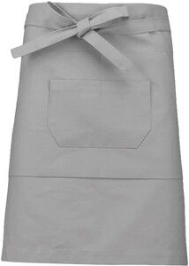 Kariban K898 - Mid-length cotton apron Light Grey