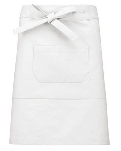 Kariban K898 - Mid-length cotton apron White