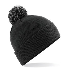 Beechfield B450 - Snowstar® beanie Black / Graphite Grey