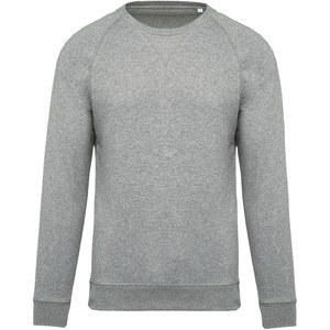 Kariban K480 - Mens organic round neck sweatshirt with raglan sleeves