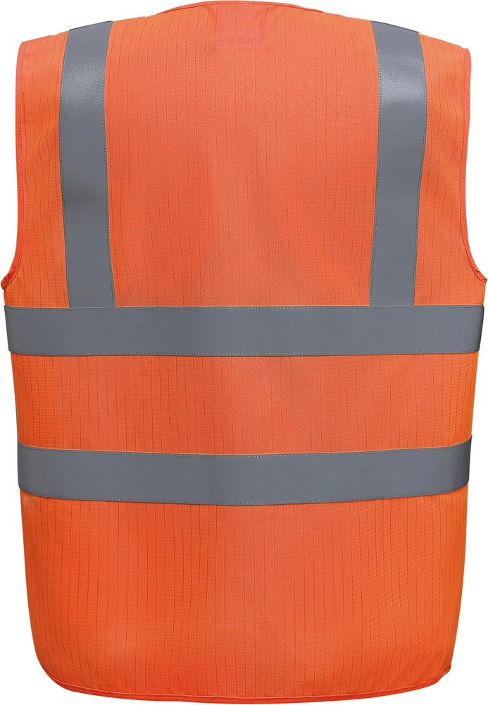 Yoko YHVW100ASFR - High Visibility, Anti-Static And Flame Retardant Gilet