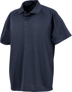 Spiro S288X - "Aircool" Performance Polo Shirt Navy