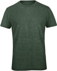 B&C CGTM055 - Men's Triblend Round Neck T-Shirt Heather Forest