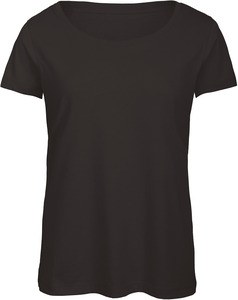 B&C CGTW056 - Women's Triblend Round Neck T-Shirt Black