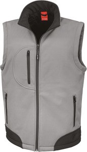 Result R123 - Softshell Bodywarmer Workguard Grey