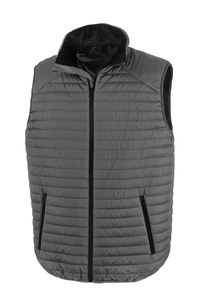 Result R239X - Thermoquilt bodywarmer Grey / Black