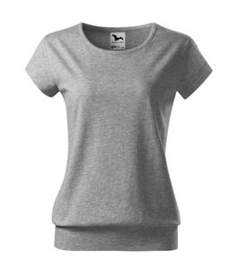 Malfini 120 - City T-shirt Ladies Gris chiné foncé