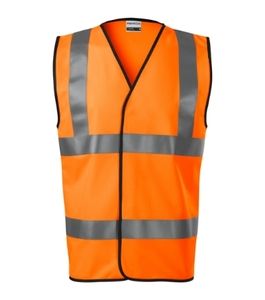 RIMECK 9V3 - HV Bright Safety Vest unisex orange fluorescent