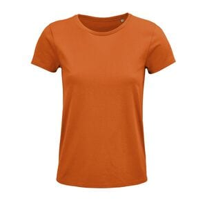 SOL'S 03581 - Crusader Women Round Neck Fitted Jersey T Shirt Orange