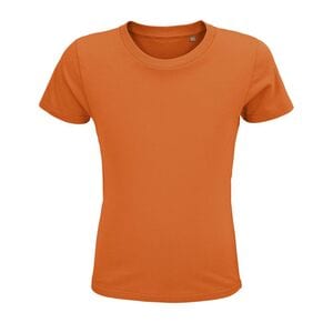 SOL'S 03580 - Crusader Kids Men's Round Neck Fitted Jersey T Shirt Orange