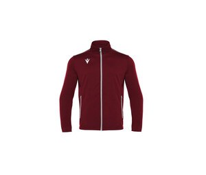 MACRON MA8122J - Children's large zip sweatshirt Burgundy