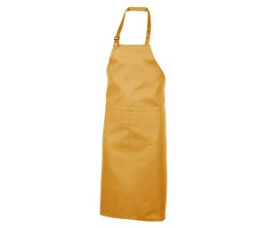 NEWGEN TB201 - 100% Cotton Bib Apron With Pocket Mustard