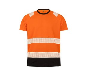 Result RS502X - High visibility t-shirt in recycled polyester