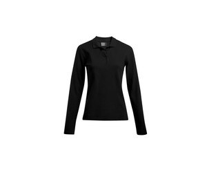 Promodoro PM4605 - Women's long-sleeved polo shirt 220 Black