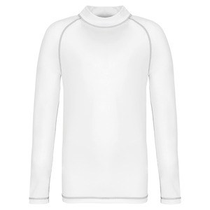 PROACT PA4018 - Children’s long-sleeved technical T-shirt with UV protection White