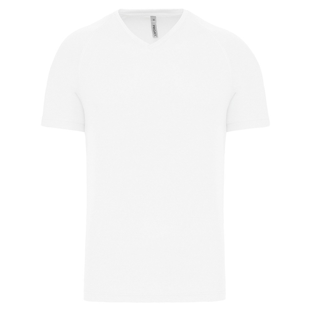 PROACT PA476 - Men's V-neck short-sleeved sports T-shirt