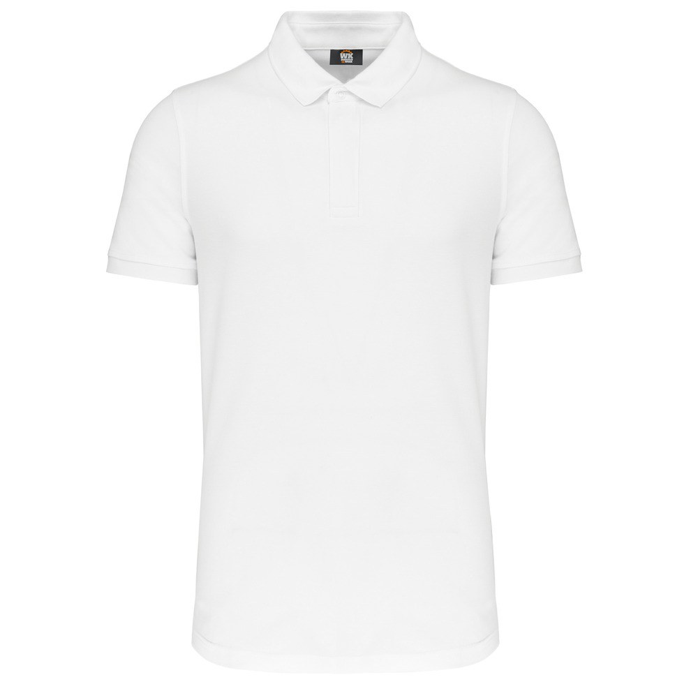 WK. Designed To Work WK225 - Men's short sleeve stud polo shirt
