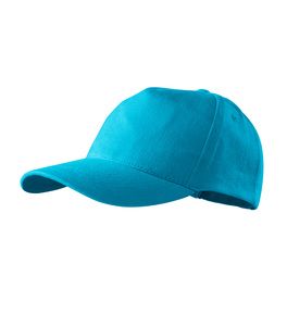 Malfini 307 - 5P Cap unisex Turquoise