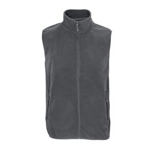 SOL'S 03822 - Factor Bw Unisex Microfleece Zip Bodywarmer Charcoal Grey