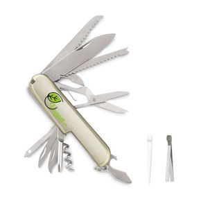 GiftRetail KC2104 - MCGREGOR Multi-function pocket knife Silver